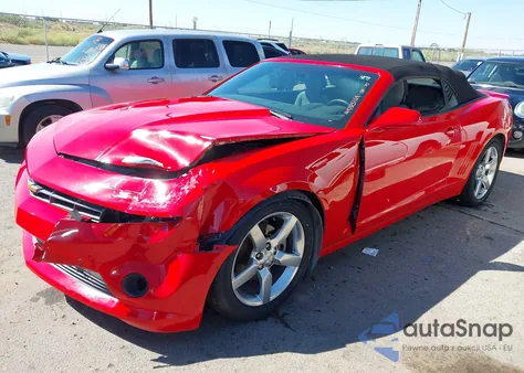2015 Chevrolet Camaro 1Lt из США, поврежденный, VIN 2G1FD3D31F9217682